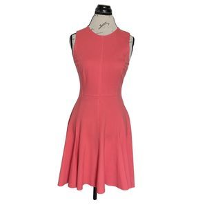 Halston Heritage Womens Dress Sz 4 Fit & Flare Mini Stretch Sleeveless Cocktail